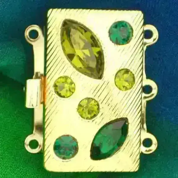 Claspgarten Cosmic, 3-Strand Box Clasp, 6 Colors - Image 3