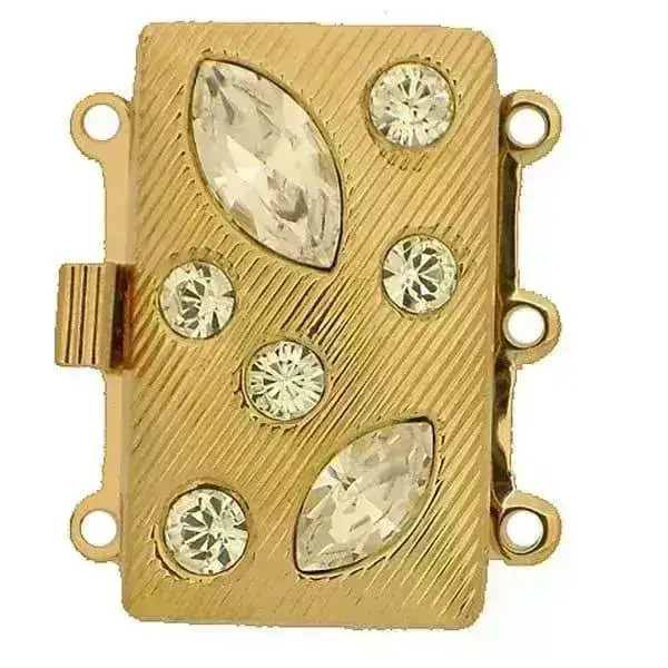 Claspgarten Cosmic, 3-Strand Box Clasp, 6 Colors - Image 6