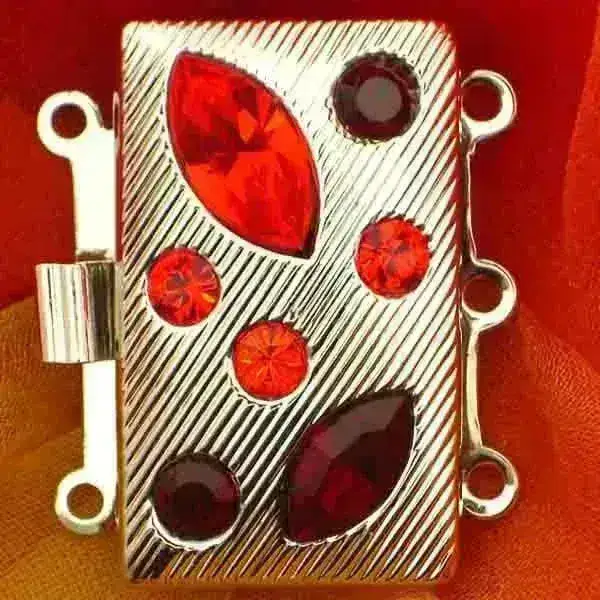 Claspgarten Cosmic, 3-Strand Box Clasp, 6 Colors - Image 7