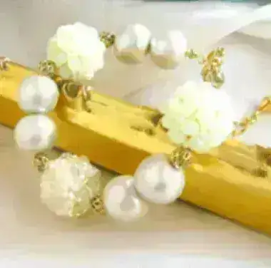 Cotton Pearls by Miyuki, White, 12, 14 & 20mm - Image 6