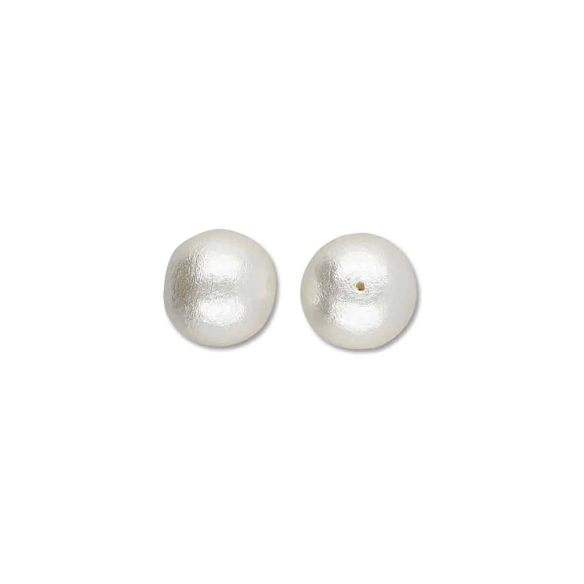 Cotton Pearls by Miyuki, White, 12, 14 & 20mm - Image 4