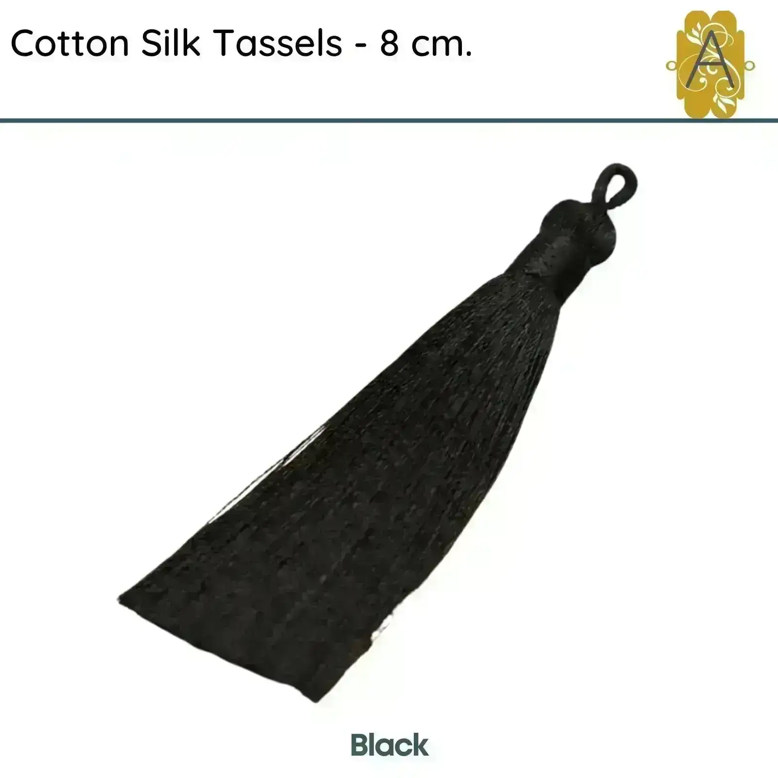 Cotton Silk Tassels- Neutrals - 2 Pieces - Image 7