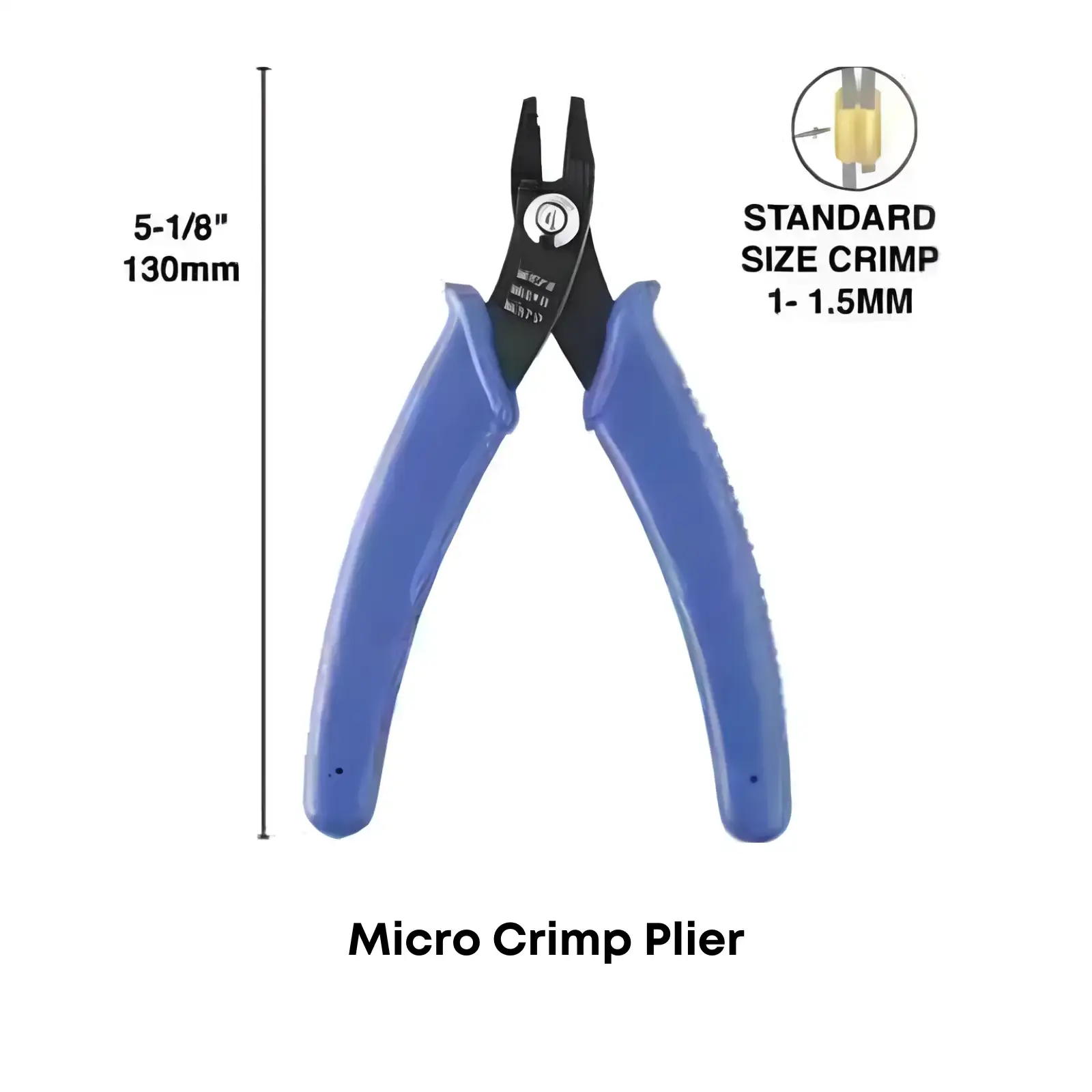 Argus Crimping Pliers, 304 Stainless Steel, Micro or Standard - Image 3