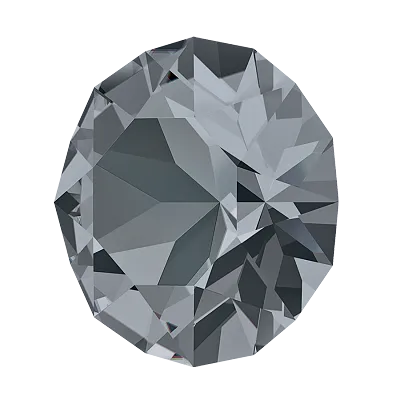 Crystal 1088 Chatons, 39ss, 8mm, Silver Night by Brilliance (Austria), 2 Pcs. - Image 3
