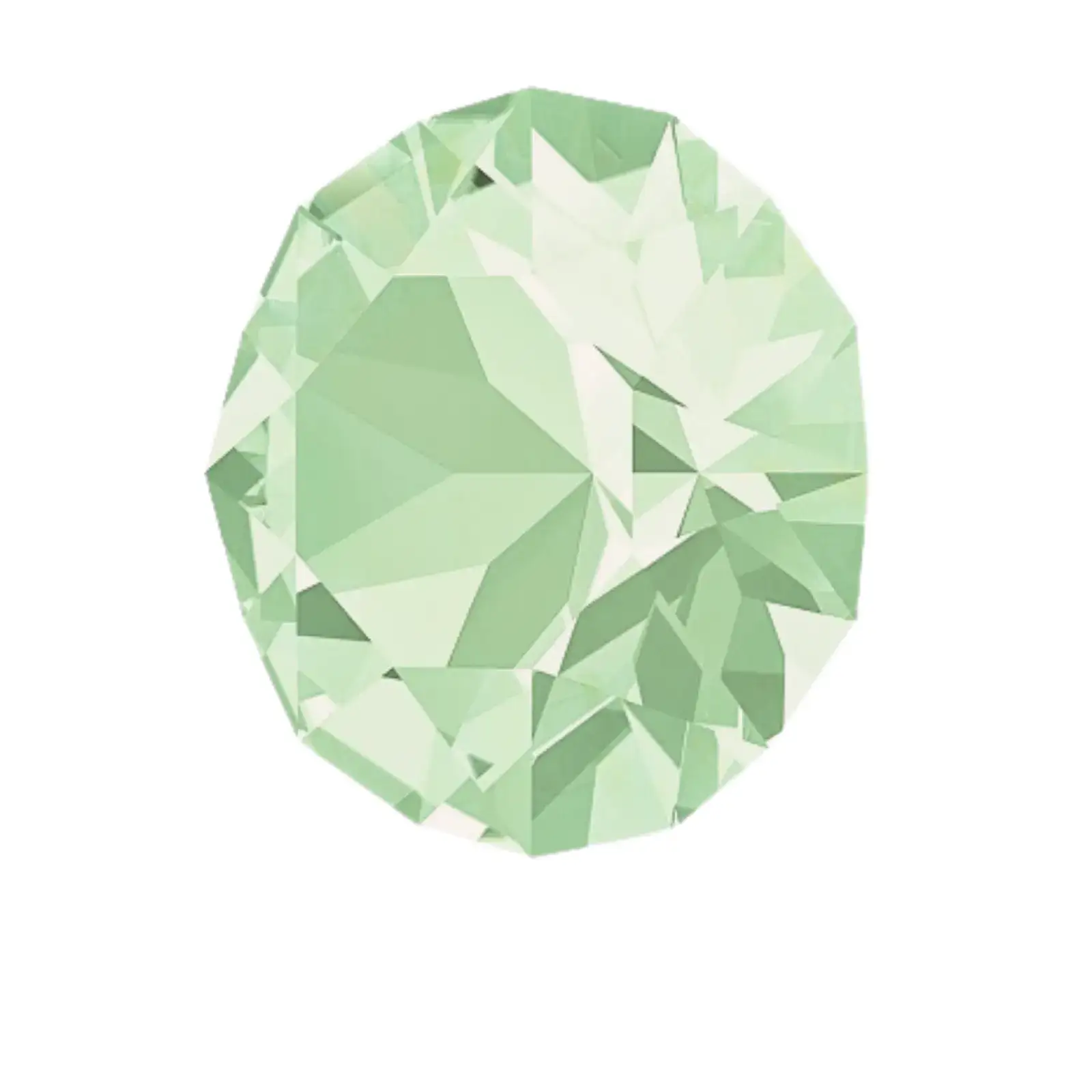 Crystal 1088 Chatons, 39ss, 8mm, Chrysolite by Brilliance (Austria), 2 Pcs. - Image 3