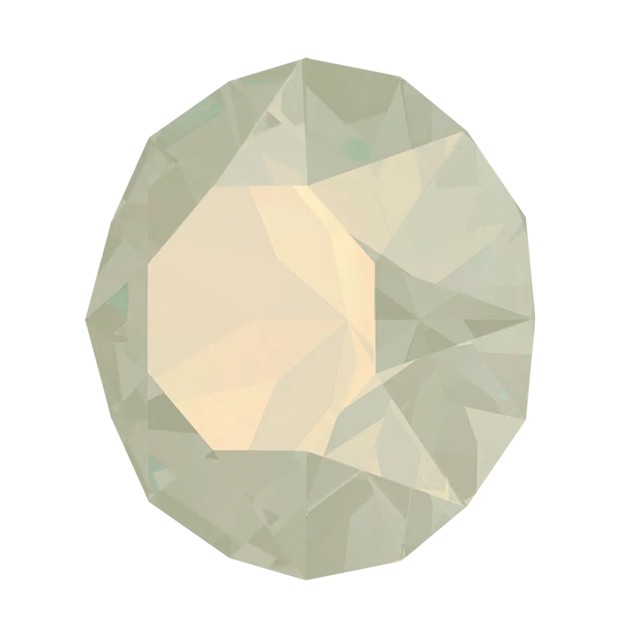 Brilliance Crystal 1088 Chatons, 39ss, 8mm, Light Grey Opal, 2 Pcs. - Image 3