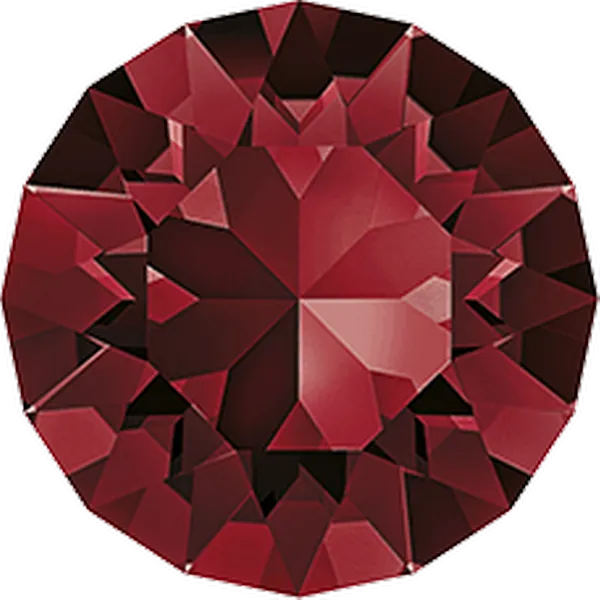 Crystal 1088 Chatons, 39ss, 8mm, Siam by Brilliance (Austria) - Image 2