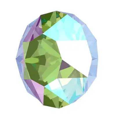 Crystal 1088 Chatons, 39ss, 8mm, Erinite Shimmer by Brilliance (Austria), 2 Pcs. - Image 3