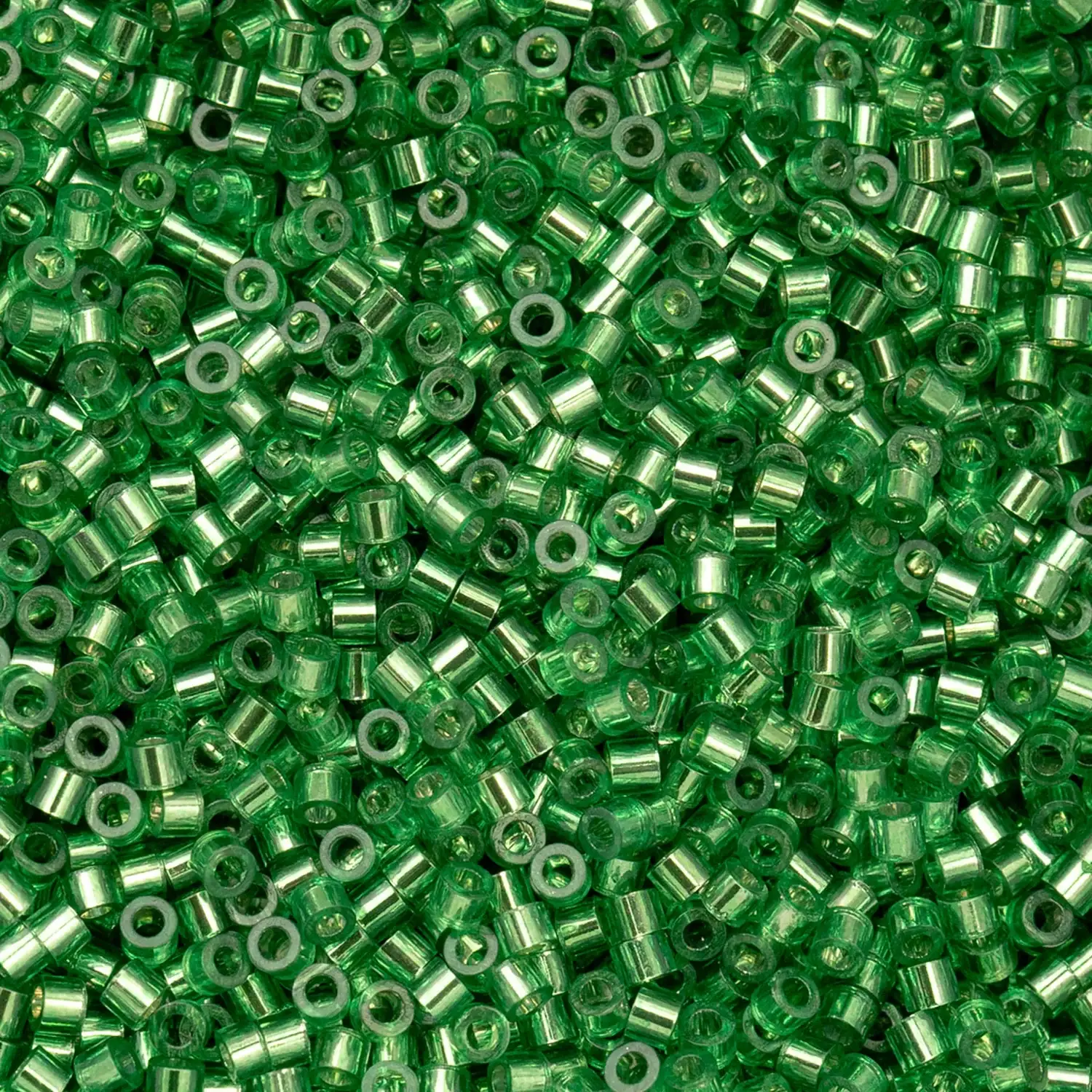 Cylin™ Beads 11/0, CY11-1007 Light Green Silver Lined, 25g