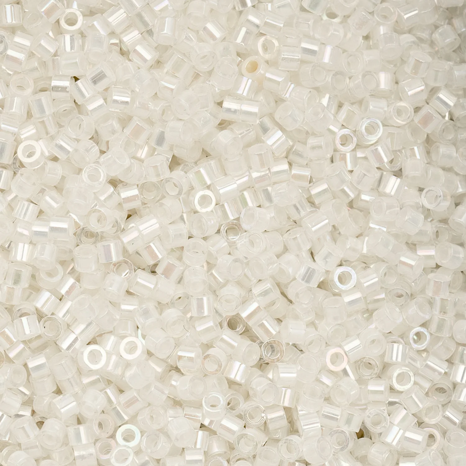 Cylin™ Beads 11/0, CY11-1012 Off White AB, 25g