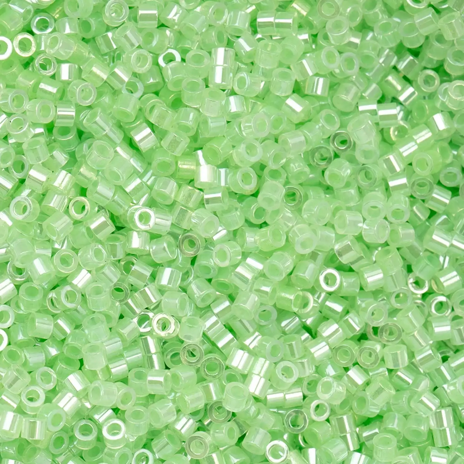 Cylin™ Beads 11/0, CY11-1029 Light Crystal Green Ceylon, 25g