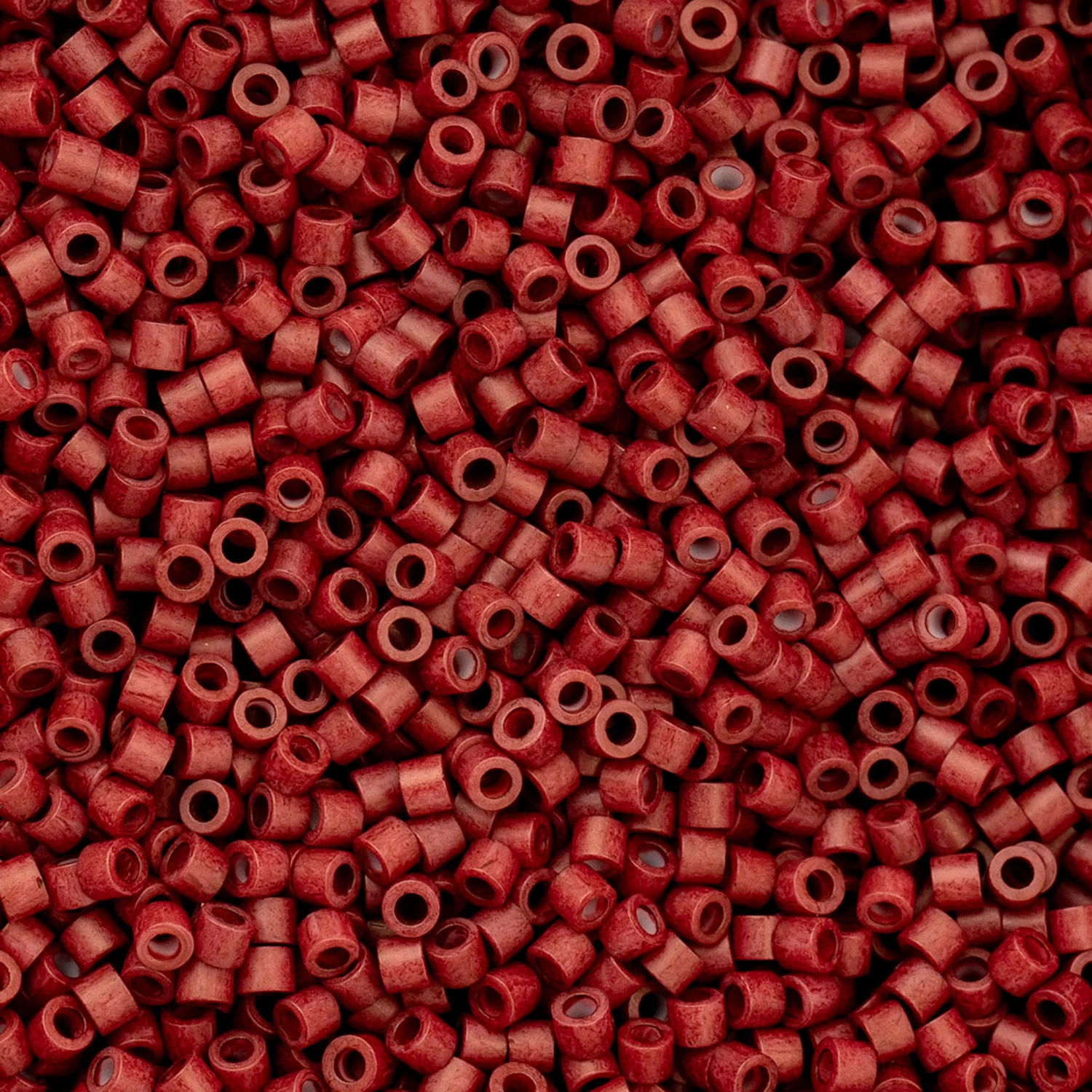 Cylin™ Beads 11/0, CY11-1038 Dark Red Maroon Metallic Matte, 25g