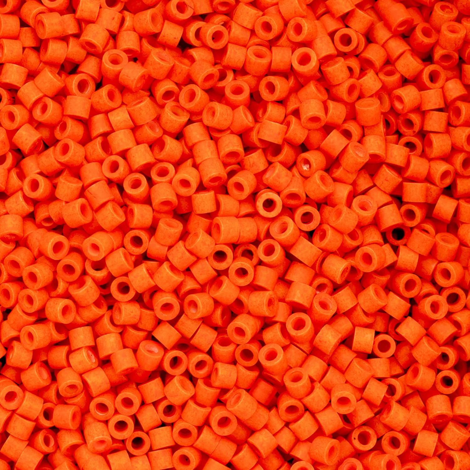 Cylin™ Beads 11/0, CY11-1067 Opaque Orange Matte, 25g