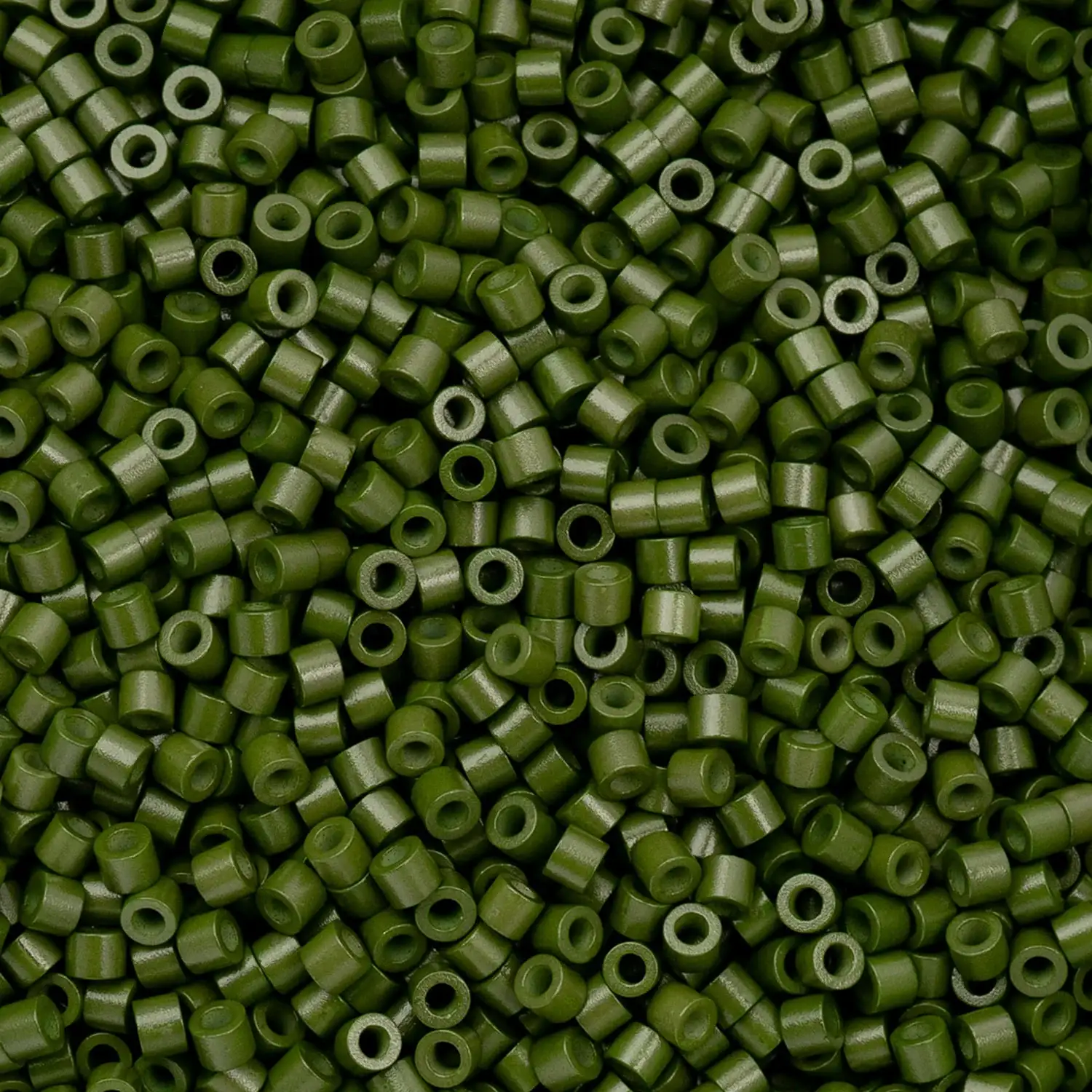 Cylin™ Beads 11/0, CY11-1077 Opaque Green Avocado, 25g