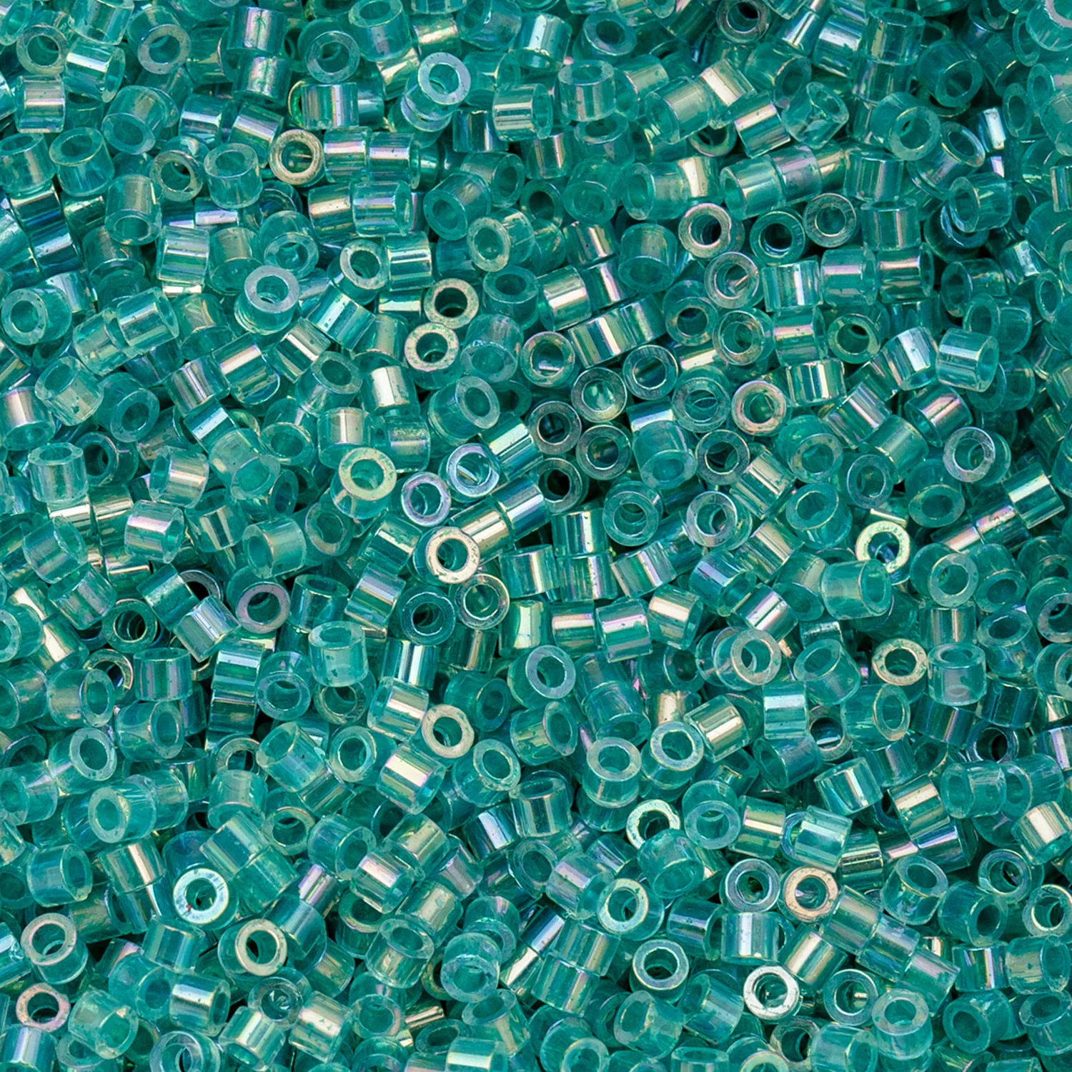Cylin™ Beads 11/0, CY11-1082 Transparent Teal Caribbean AB, 25g