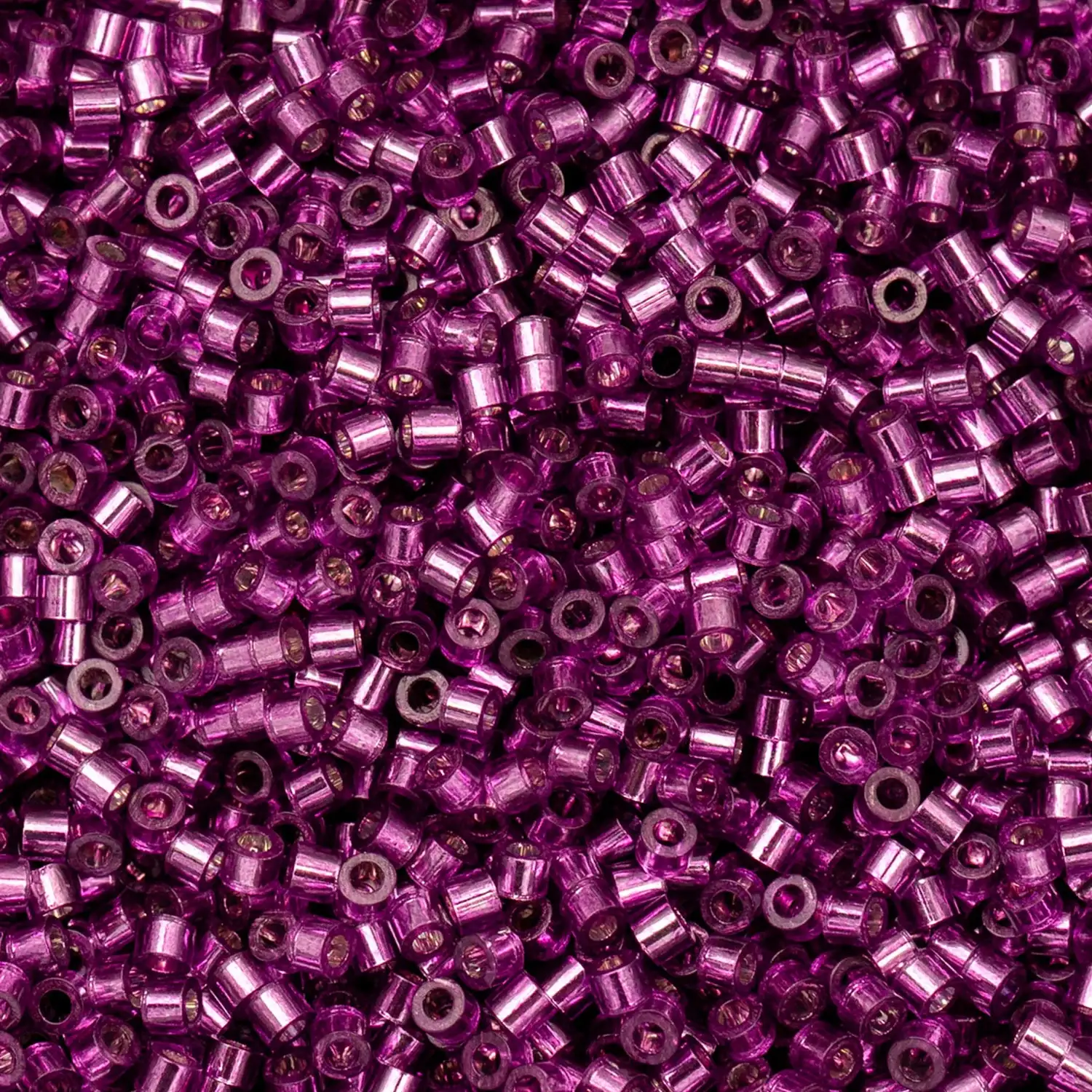Cylin™ Beads 11/0, CY11-1085 Magenta Silver Lined, 25g
