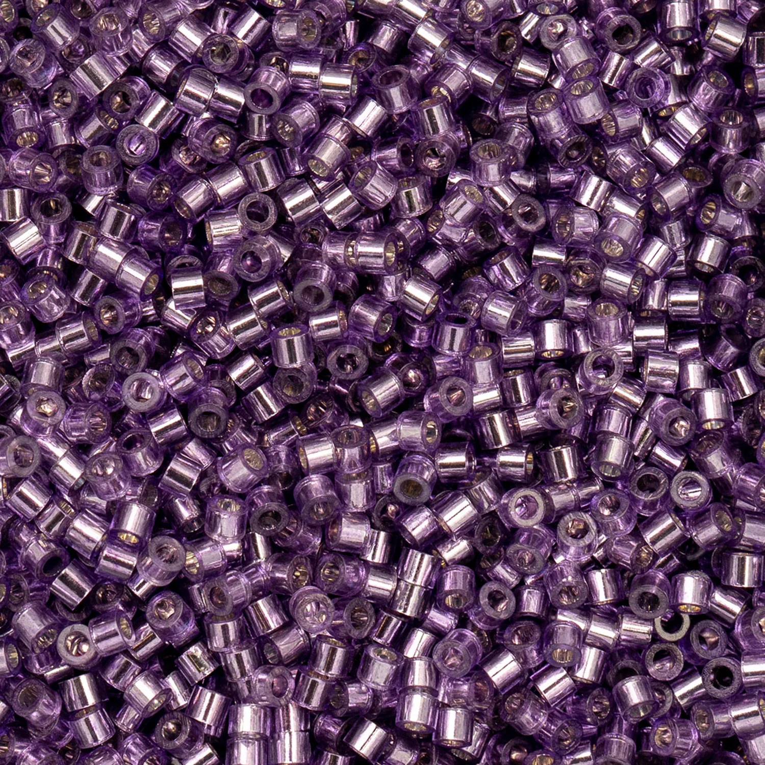 Cylin™ Beads 11/0, CY11-1086 Purple Silver Lined, 25g