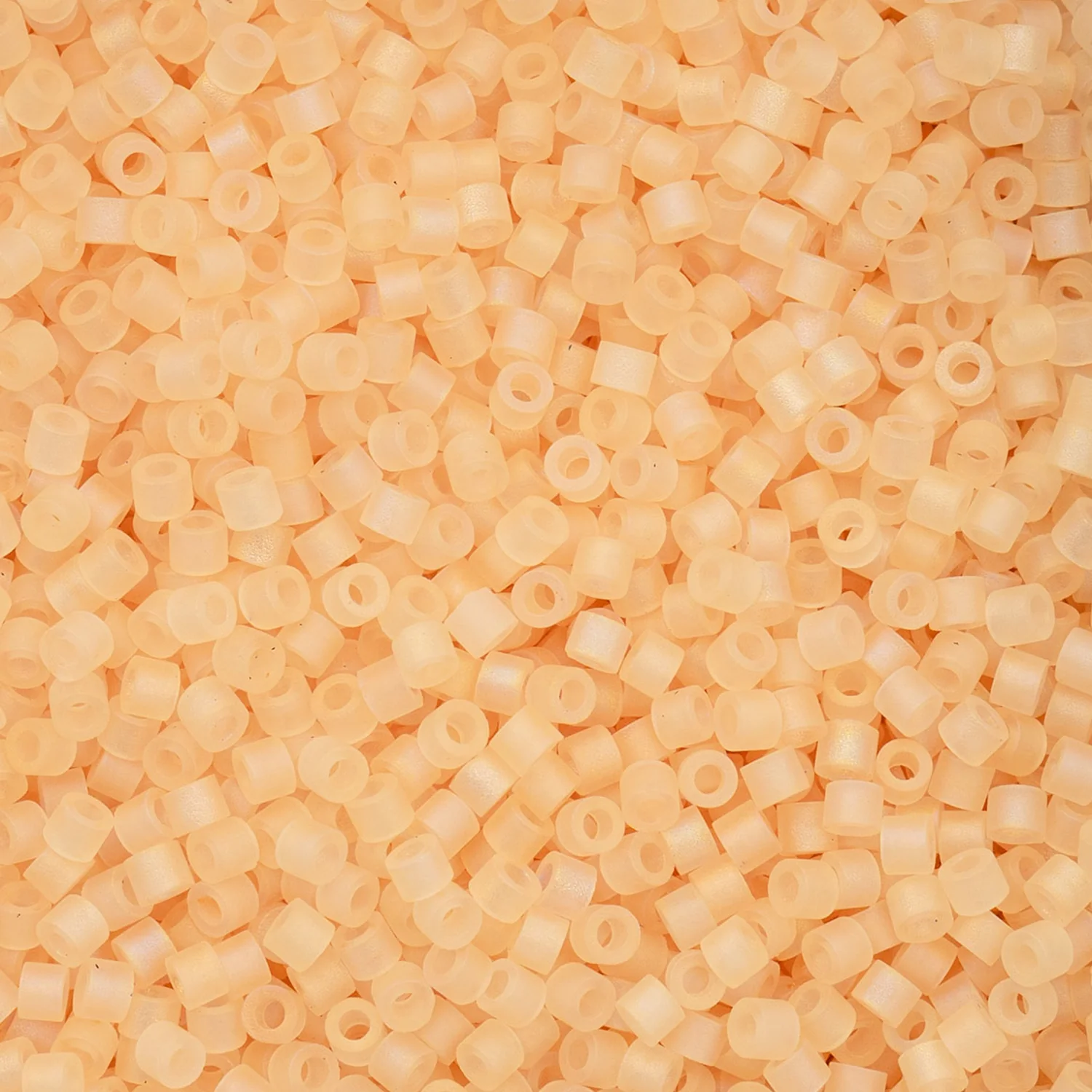 Cylin™ Beads 11/0, CY11-1177 Matte Macaron AB - Light Orange, 25g