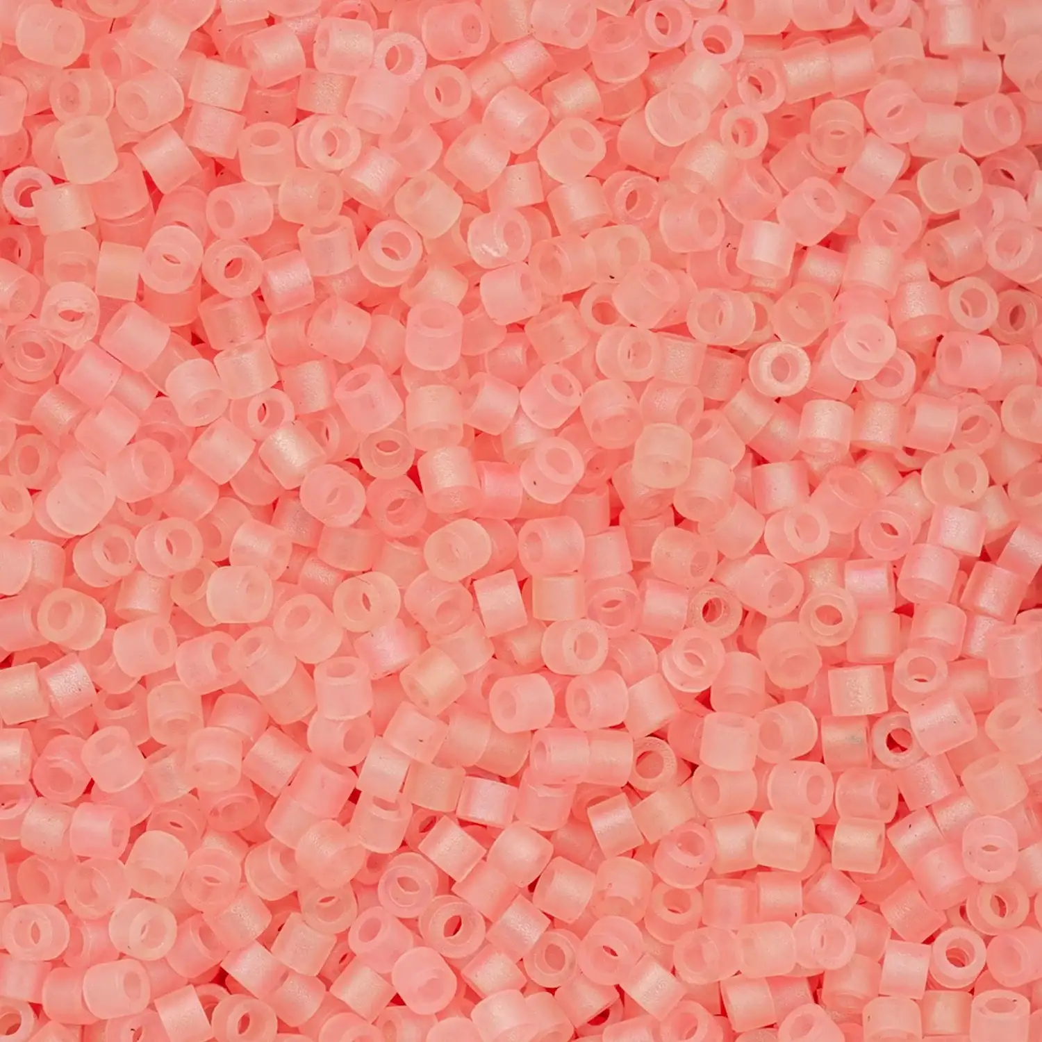 Cylin™ Beads 11/0, CY11-1195 Matte Macaron AB - Light Coral, 25g