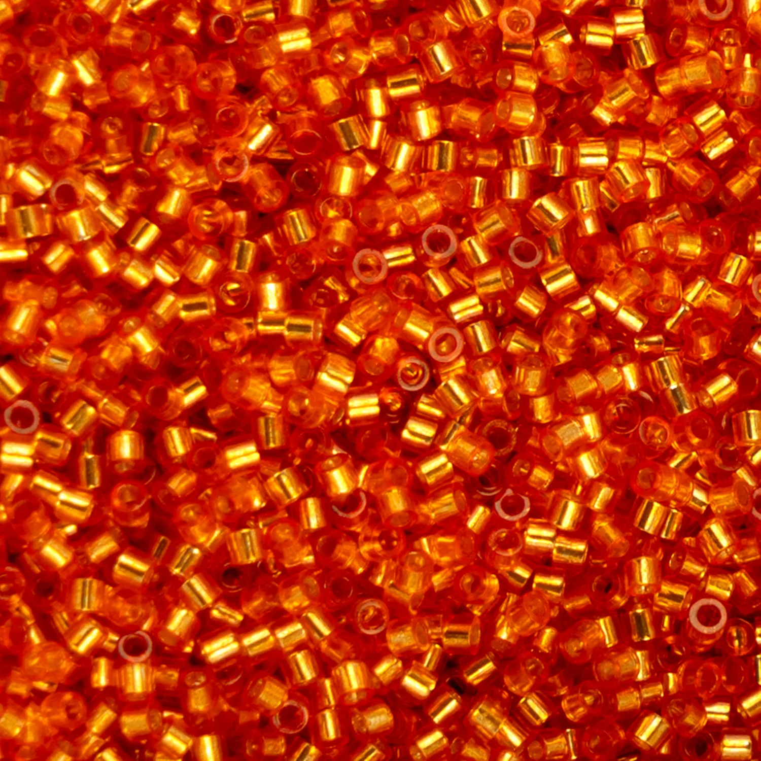 Cylin™ Beads 11/0, CY11-1201 Orange Silver Lined, 25g