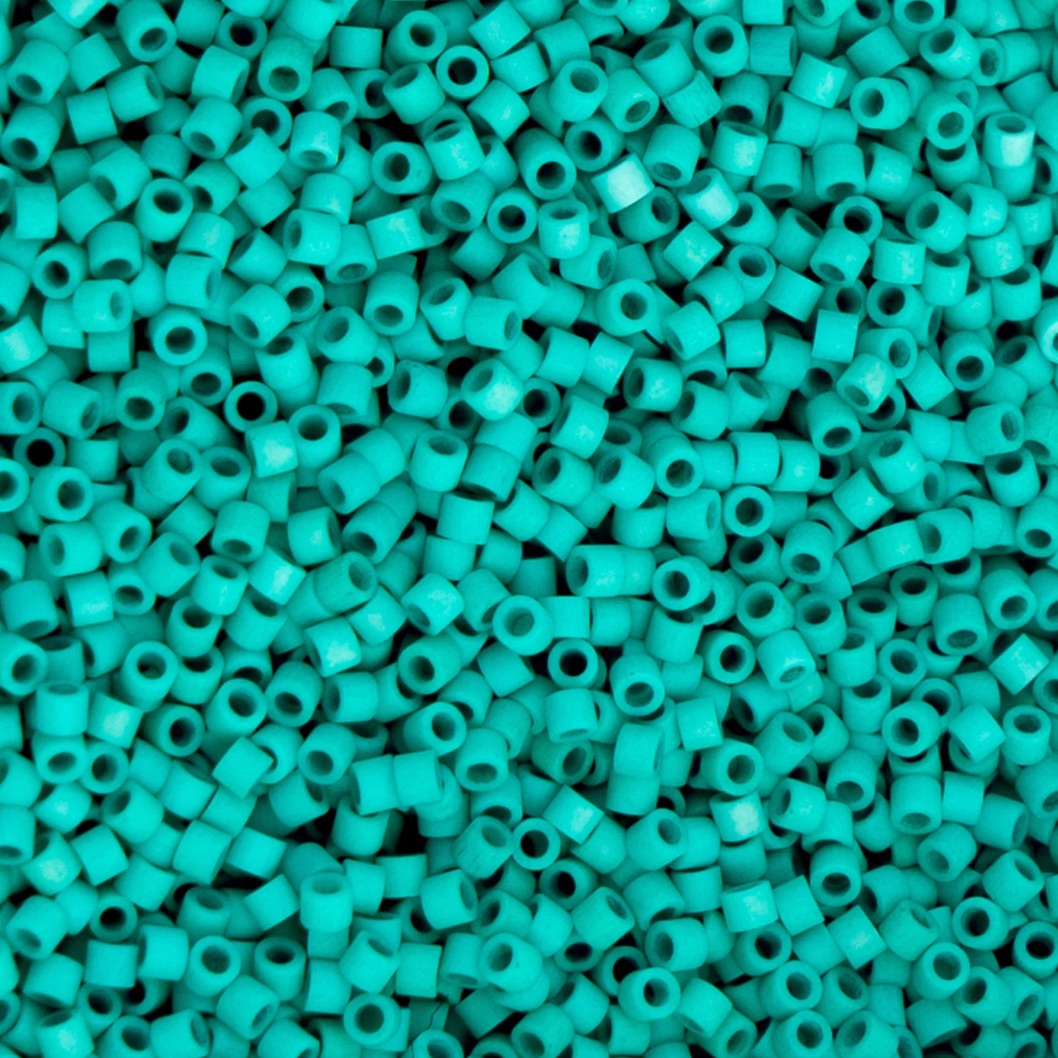 Cylin™ Beads 11/0, CY11-1212 Opaque Turquoise Green Matte, 25g
