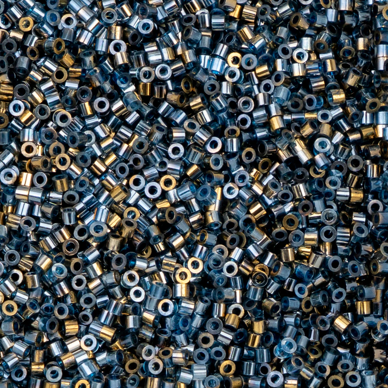 Cylin™ Beads 11/0, CY11-1232 Gilded Halo Dark Sapphire, 25g