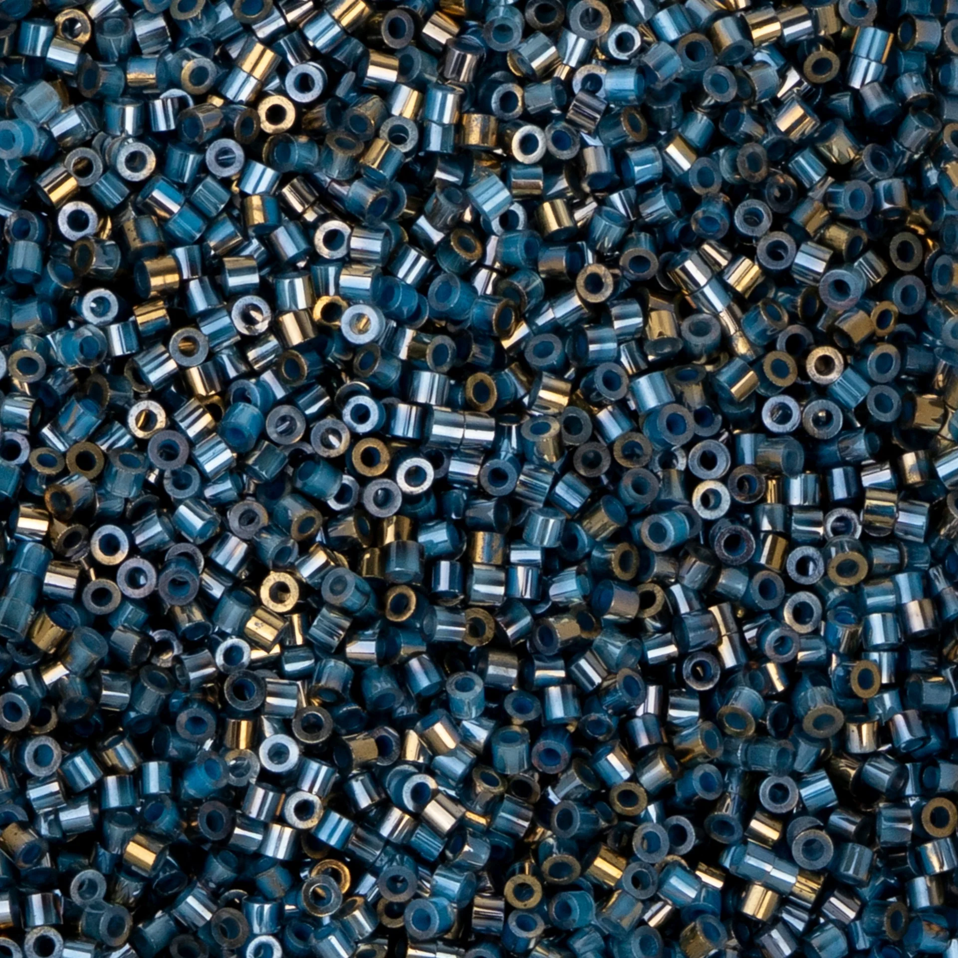 Cylin™ Beads 11/0, CY11-1238 Gilded Halo Blue Flame, 25g