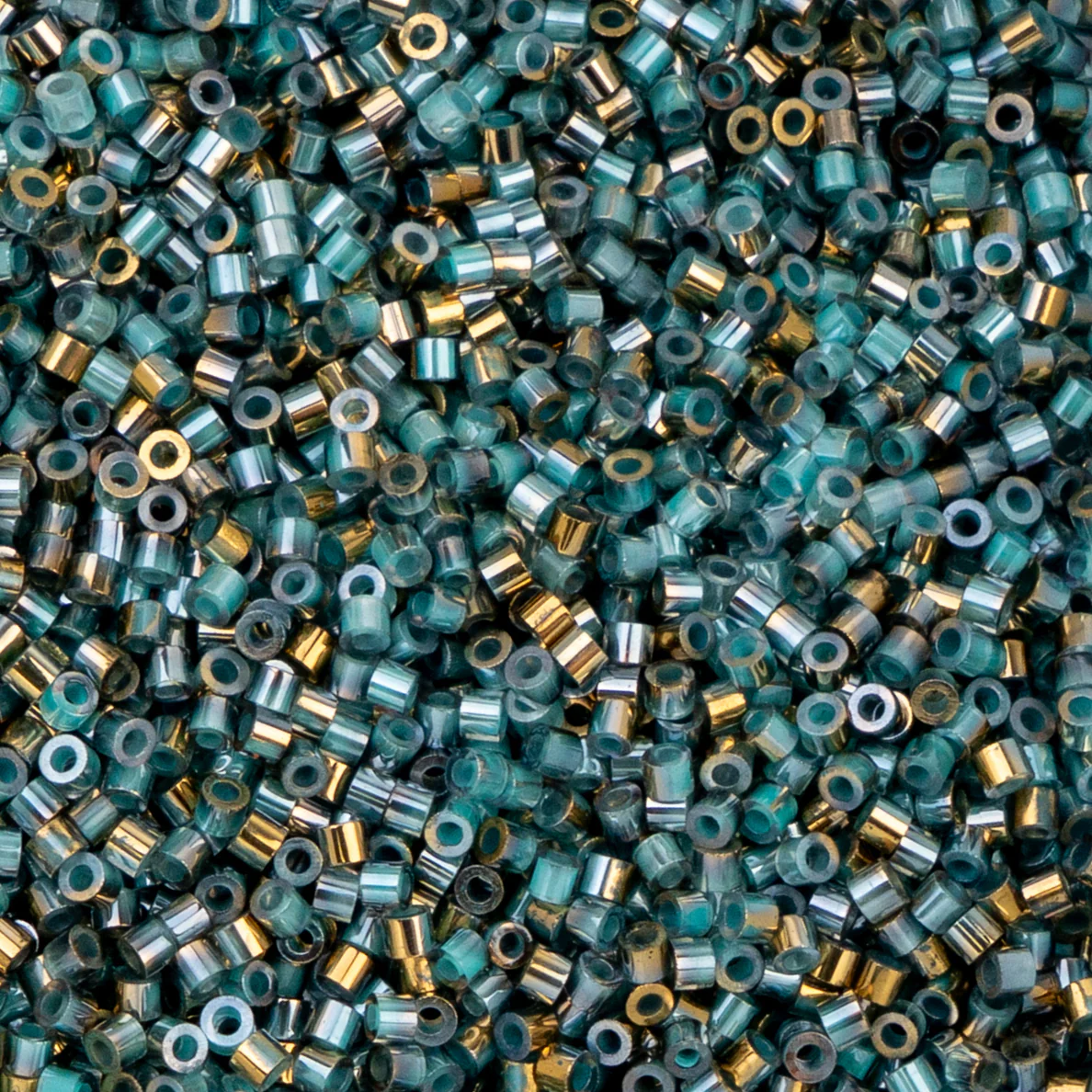 Cylin™ Beads 11/0, CY11-1237 Gilded Halo Frosted Blue, 25g