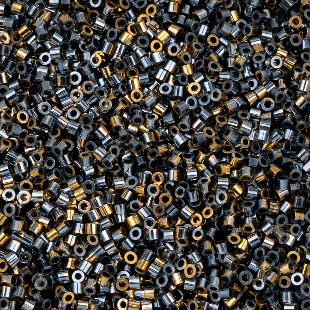 Cylin™ Beads 11/0, CY11-1240 Gilded Halo Gunmetal, 25g