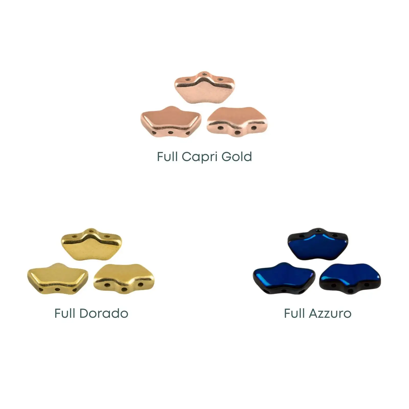 Delos Beads par Puca, Full Coats, 5g & 20g