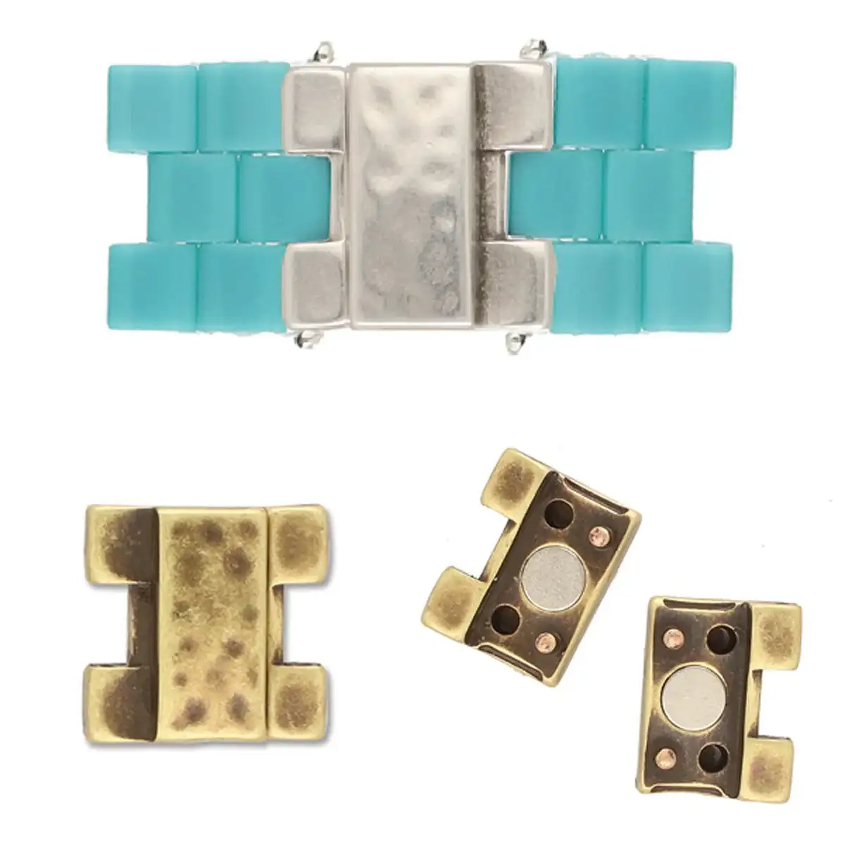 Cymbal Despotiko, Tila Magnetic Clasp, 1 pc - Image 4