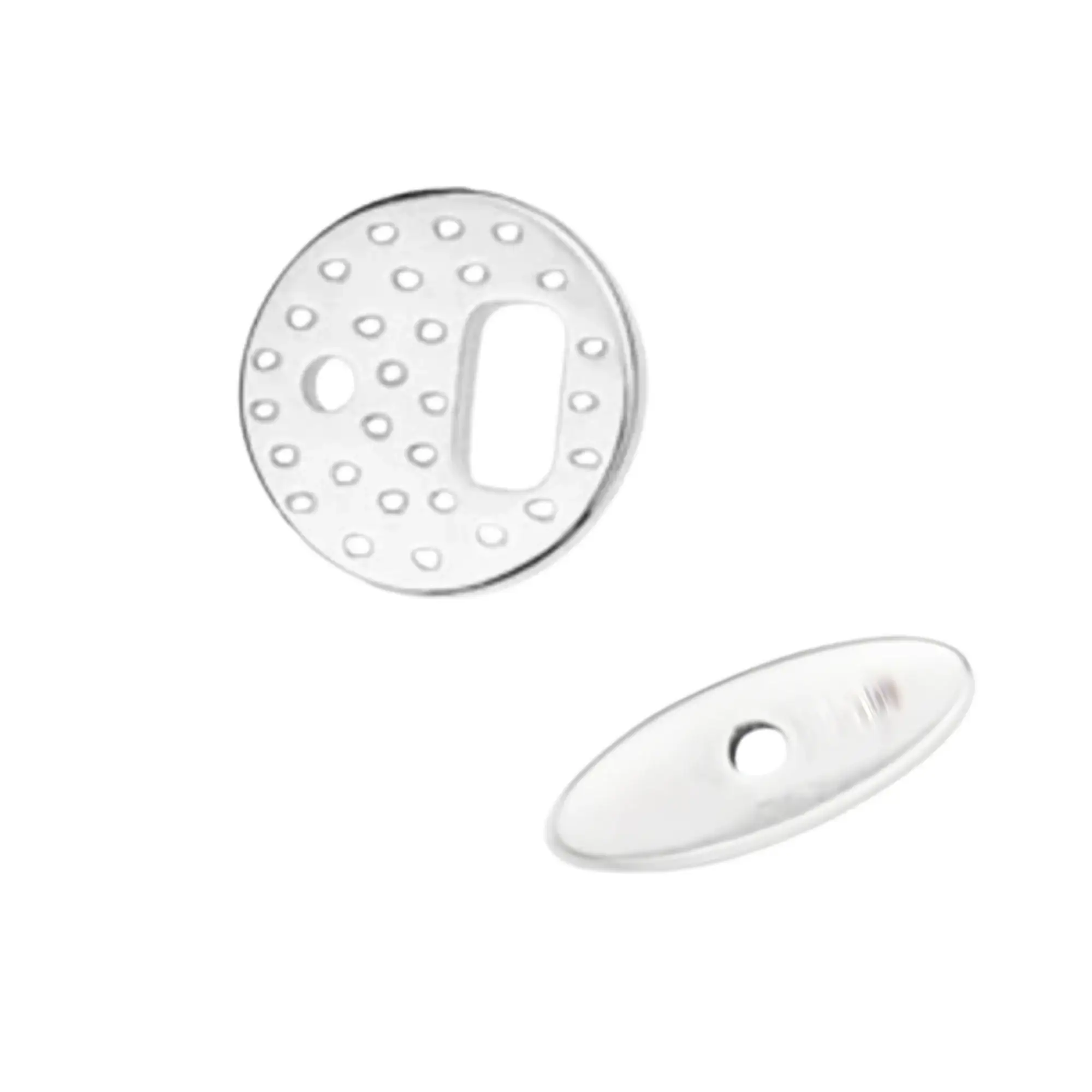 Mini-Circle Dotty Toggle Clasp for Cord or Leather - Image 4