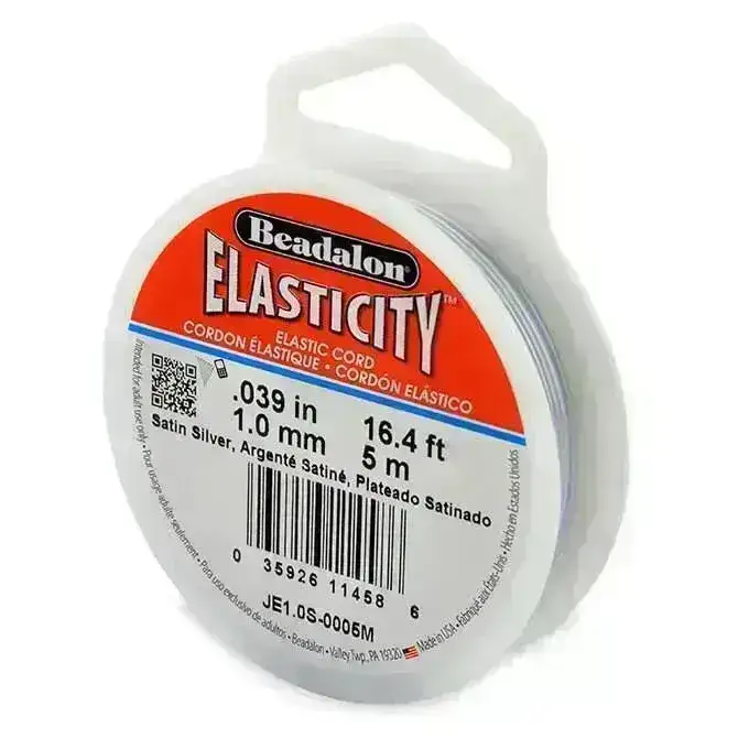 Elasticity, 1.0mm Elastic Stretch Cord, Beadalon, 5 Colors - Image 3