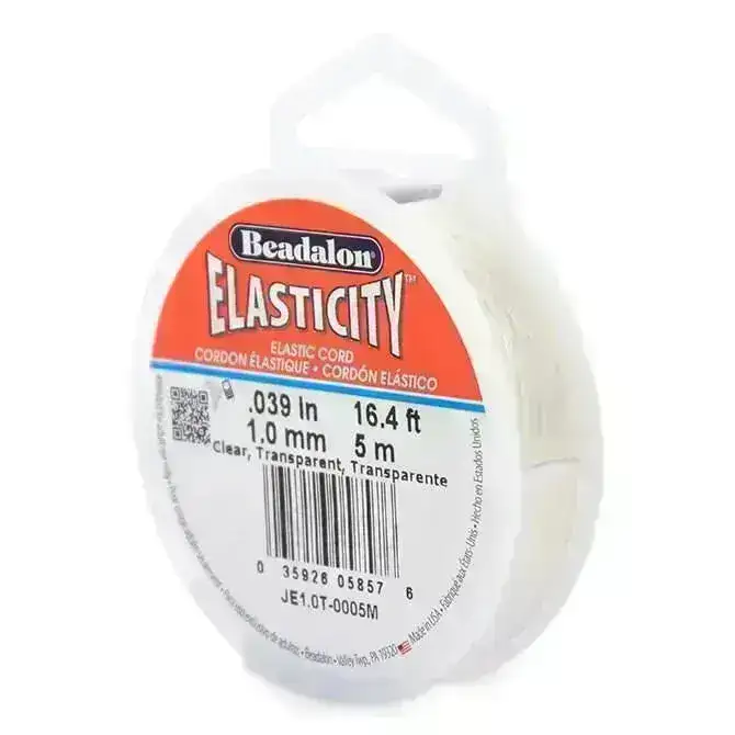 Elasticity, 1.0mm Elastic Stretch Cord, Beadalon, 5 Colors - Image 4