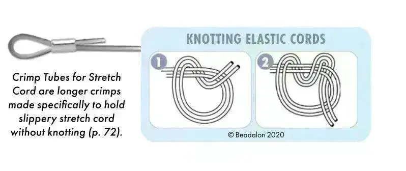 Elasticity, 1.0mm Elastic Stretch Cord, Beadalon, 5 Colors - Image 7