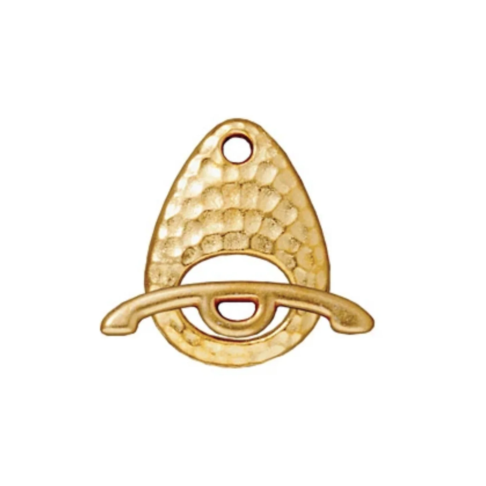 Tierracast, Hammertone Ellipse Clasp - Image 5