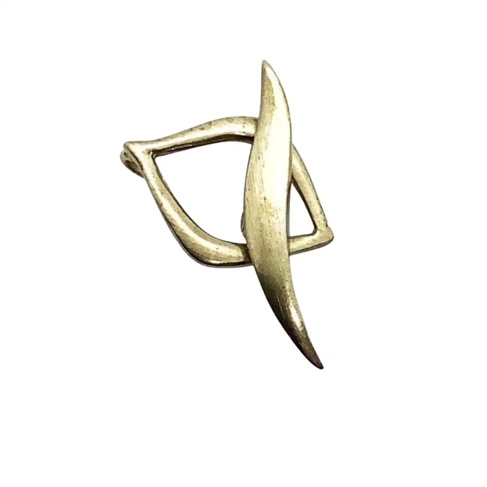 Bronze Line, Eye Toggle Clasp, 15mm