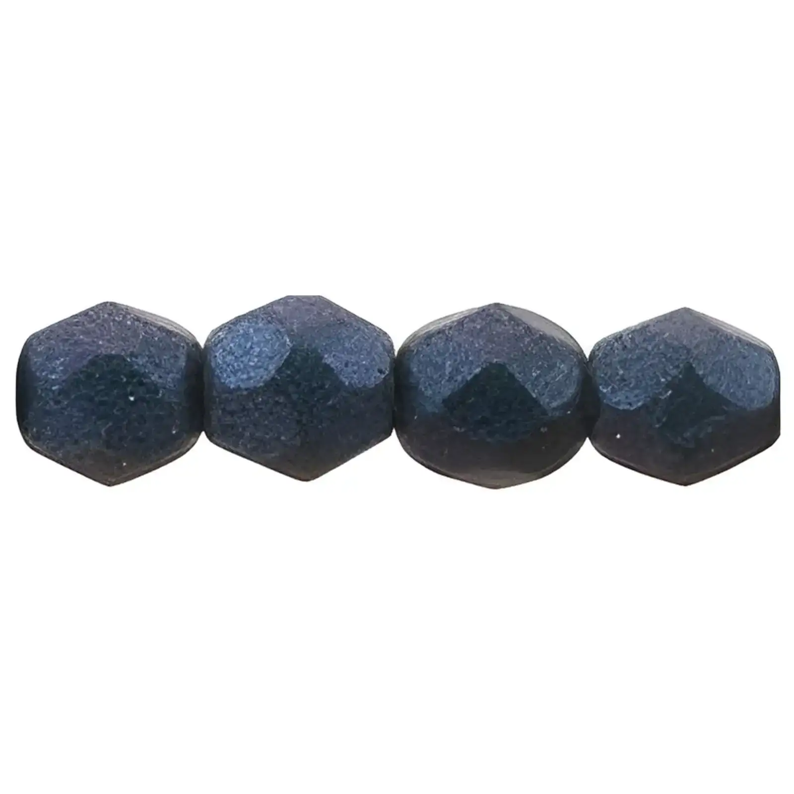 Fire Polish Beads, 4mm, Polychrome Indigo Orchid, 50 pieces