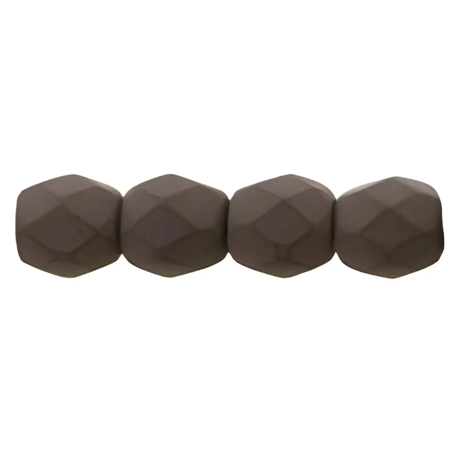 Fire Polish Beads, 4mm, Saturated Brown, 50 pieces
