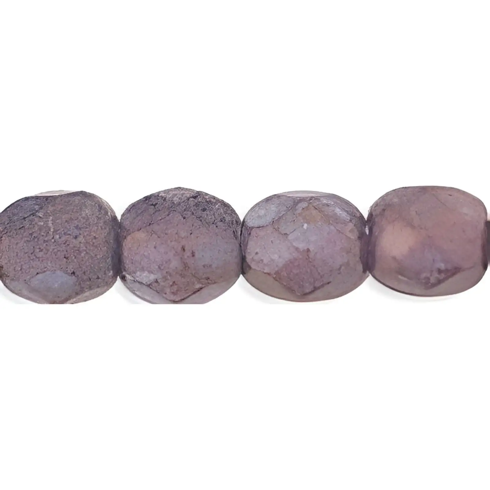Fire Polish Beads, 4mm, Stone Amethyst Luster, 50 pieces
