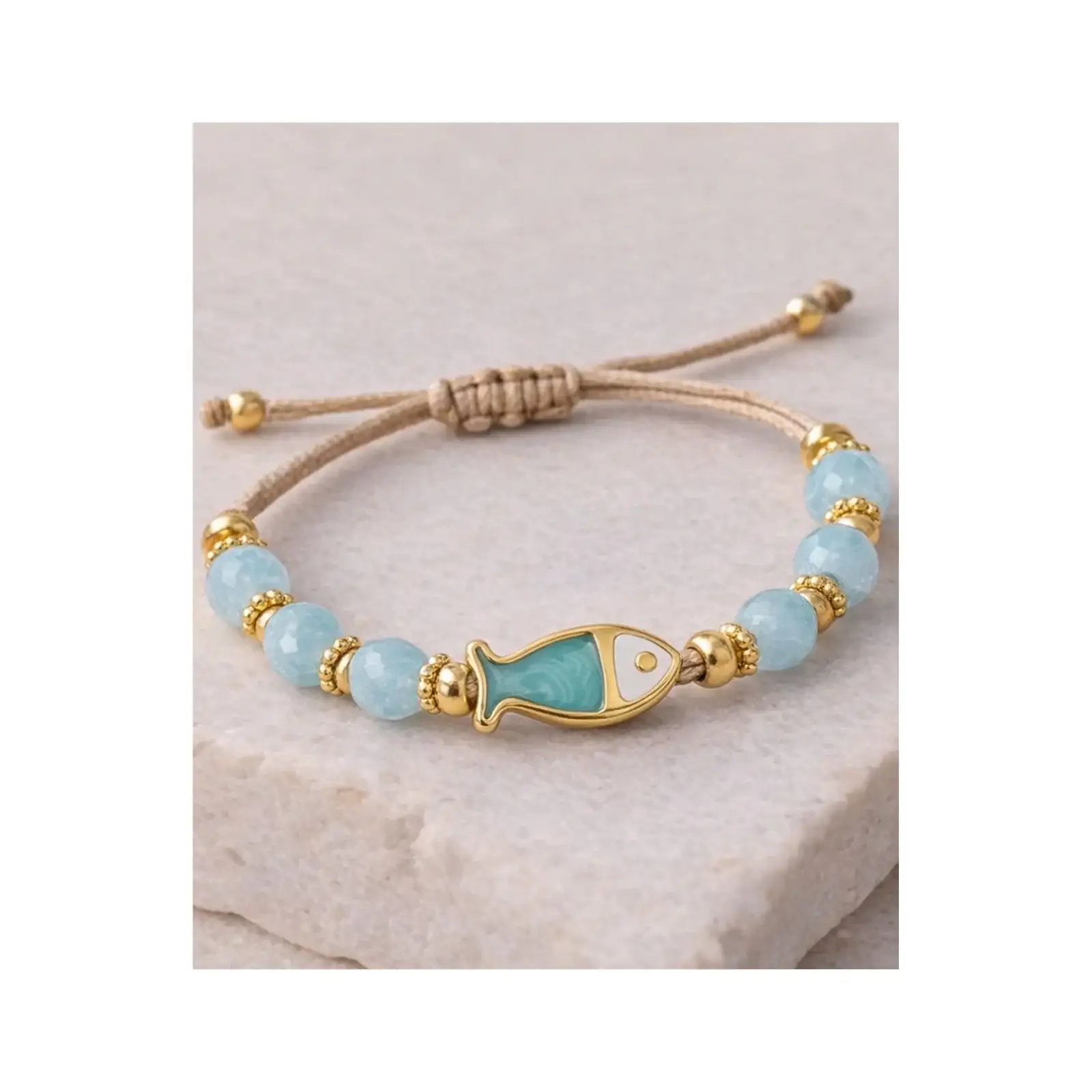 Santorini Fish Beads, 2 Pcs - Image 4
