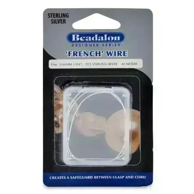 FRENCH WIRE, Gimp or Bullion. FINE .07mm 7 colors - Image 9