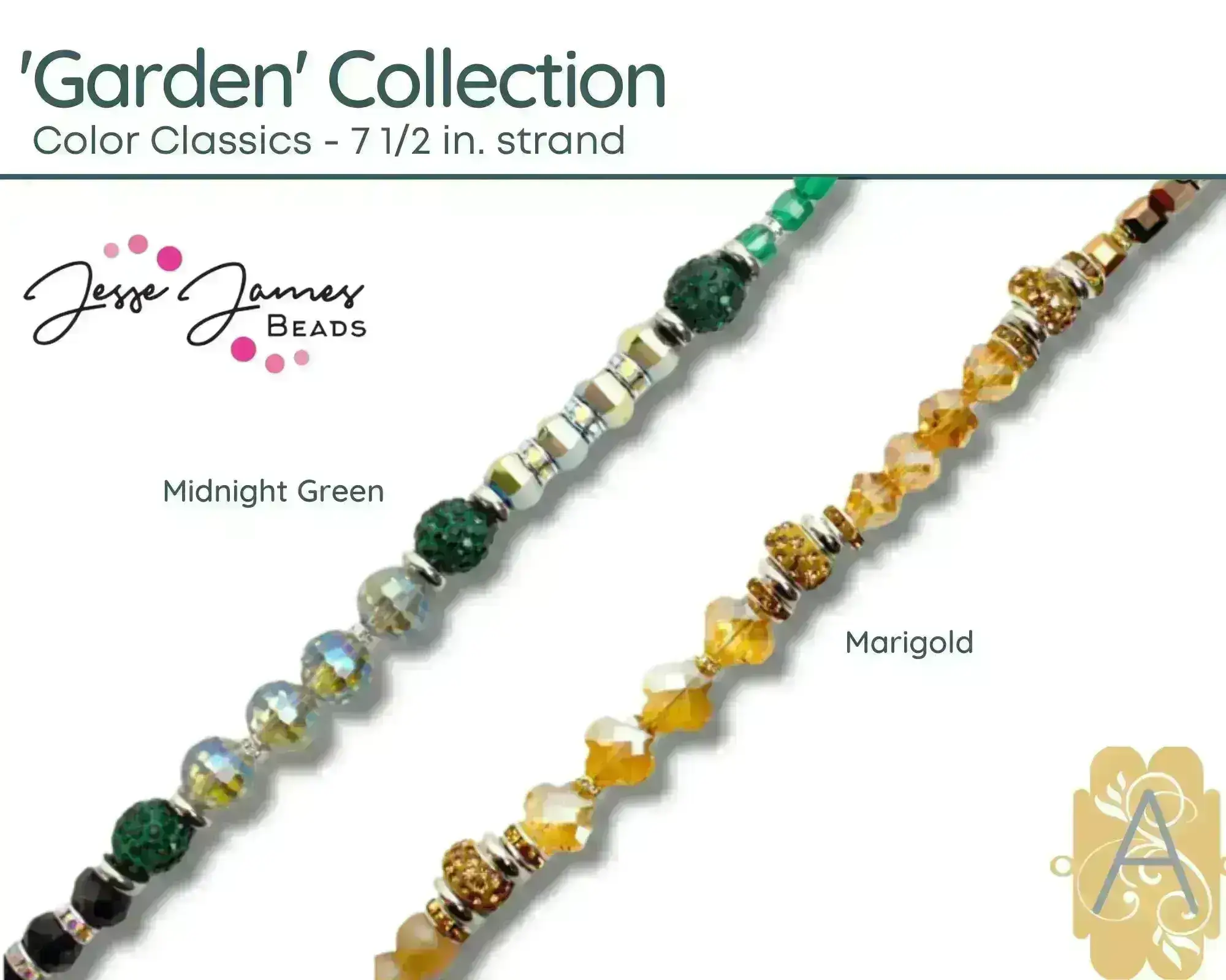 Bead Strands by Jesse James Beads 7 1/2in Garden Collection