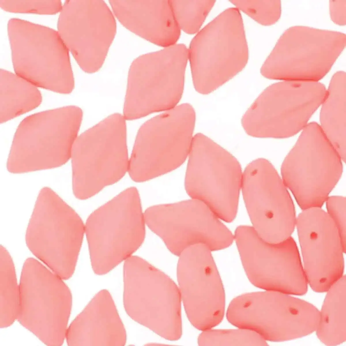 Gemduo Beads, Bondeli Matte Coral, 10g
