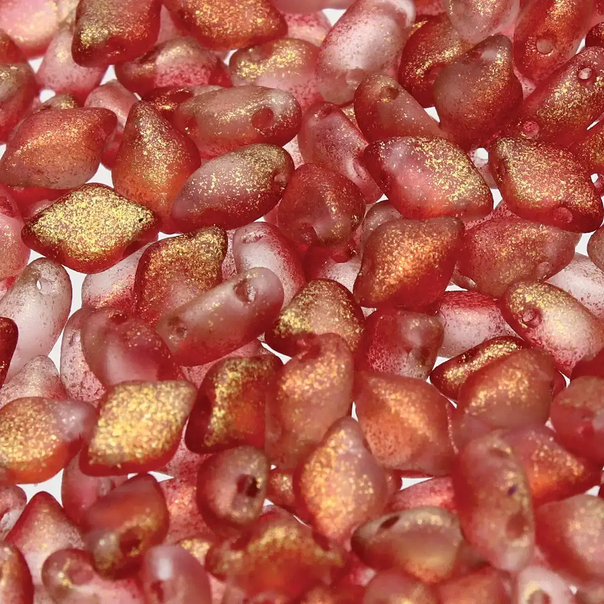 Gemduo Beads, Frozen Matte Spicy Cinnamon, 10g.