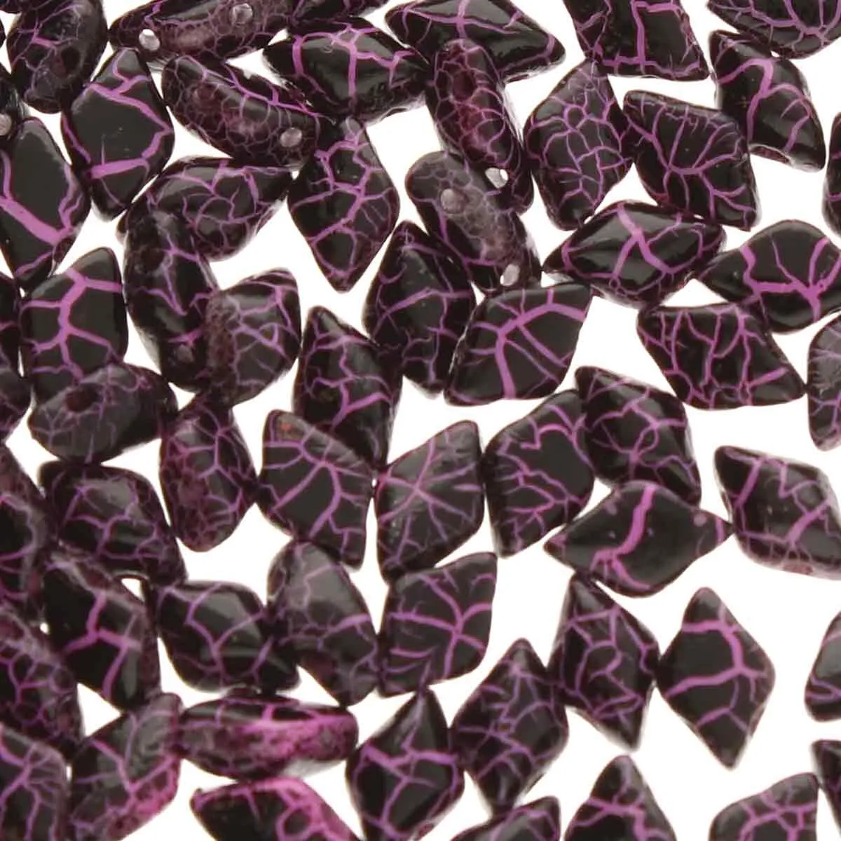 Gemduo Beads, Ionic Jet Pink, 10g.
