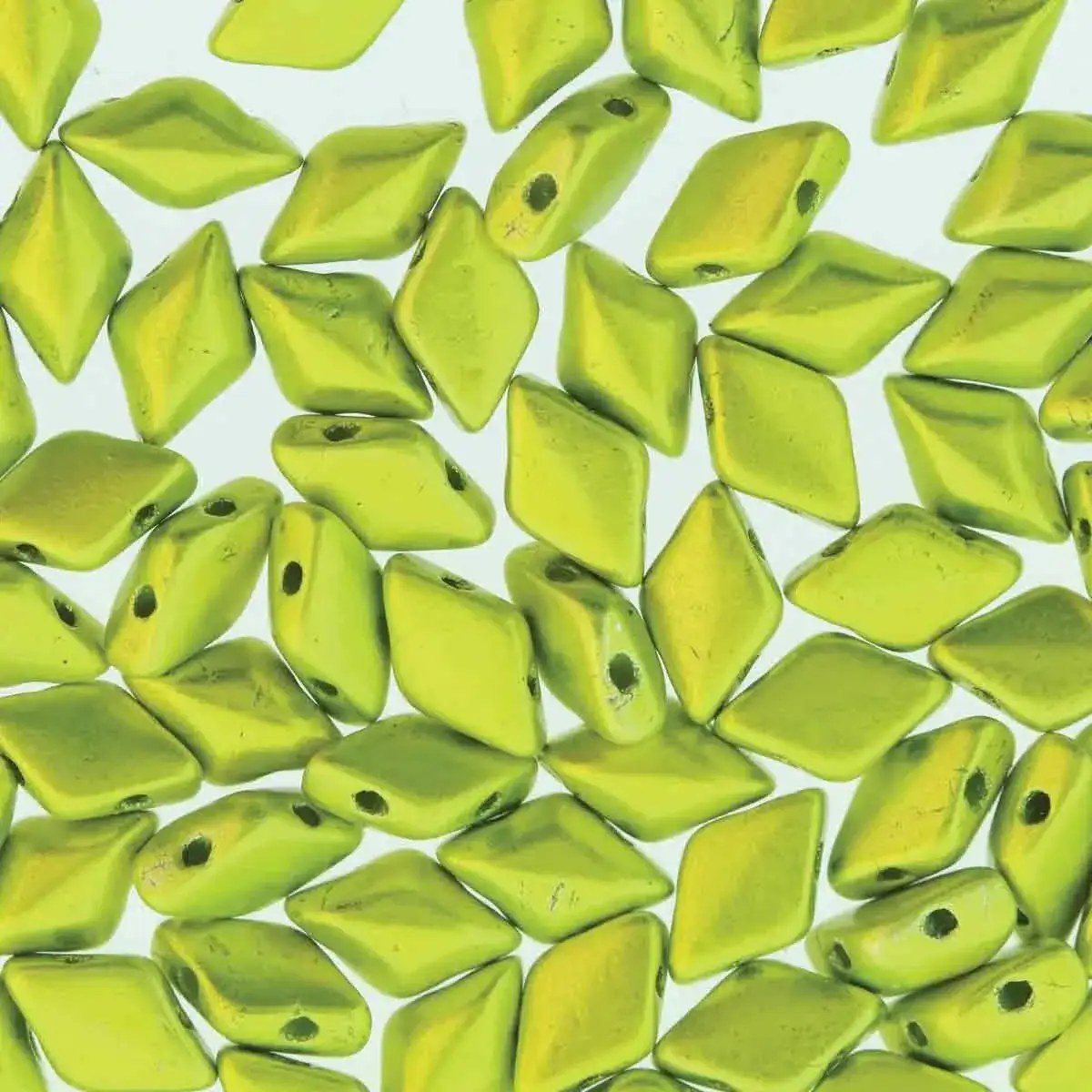 Gemduo Beads, Metalust Electric Green, 10g