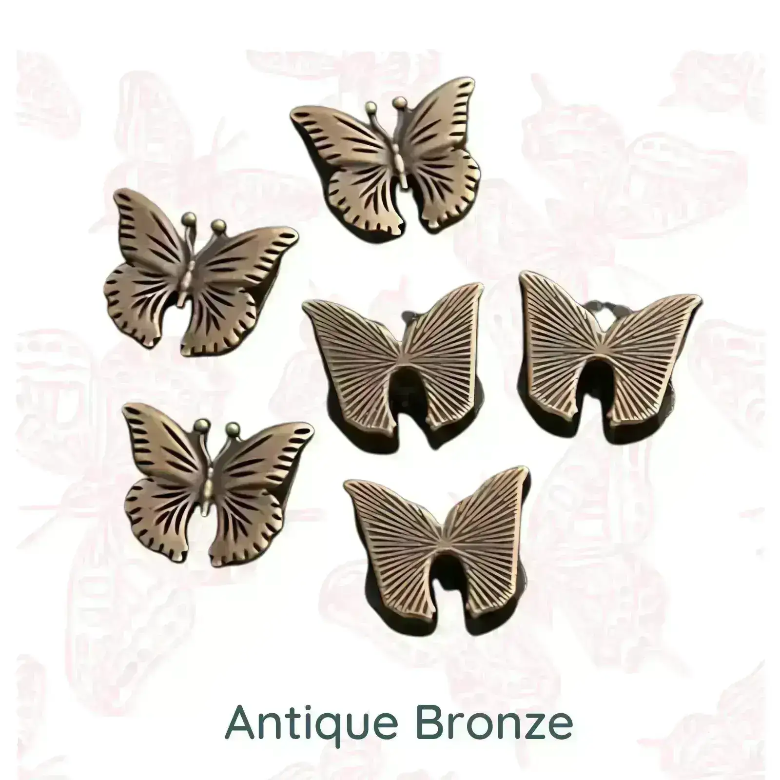 Ghost Moth Sliders for 10mm Flat Leather, 2 Pcs. - Image 2