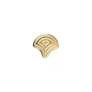 Vlasios, Cymbal Ginko Bead Substitute, 4 Pcs., 4 Finishes - Image 2