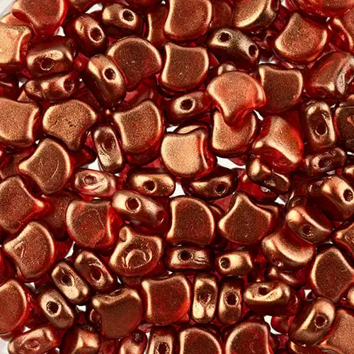 Ginko Beads, Crystal Halo Razzmatazz, 10g.